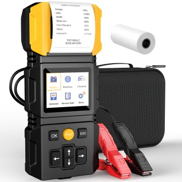 12V/24V Battery Tester with Printer OBDMATE BT770 Battery Load Tester