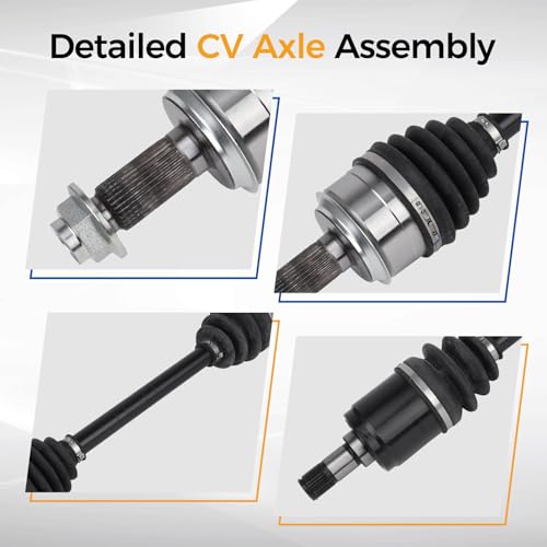 PAROD 664250 CV Axle Assembly Fit for 2009-2013 Acura TSX, 2008-2015 Honda Accord, 2014-2014 Civic 1.8L 2.0L 2.4L L4 Front Left Driver Side - size: Front Driver Side