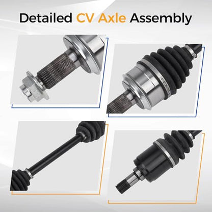PAROD 664250 CV Axle Assembly Fit for 2009-2013 Acura TSX, 2008-2015 Honda Accord, 2014-2014 Civic 1.8L 2.0L 2.4L L4 Front Left Driver Side - size: Front Driver Side