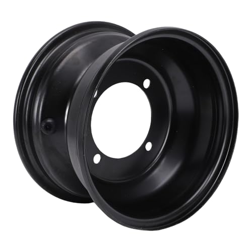 Acouto 8 Inch ATV Front Wheel Rim 19x7-8 19x7.00- Go Kart Wheel Rim 4 Hole High Strength Steel Hub for Dirt Bike Buggy Ride On Mower