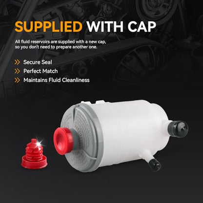 53701TK8A01 Power Steering Reservoir Tank for Honda Odyssey Models - size: 53701TK8A01