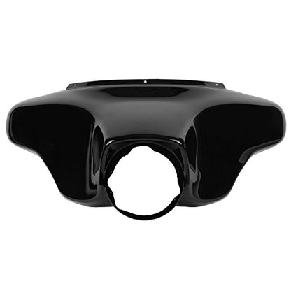 Front Outer and Inner Batwing Upper Fairing Cowl w/ 8 inch Windshield Fit for 1996-2013 Harley Davidson Touring Electra Glide Street Glide and Trike models