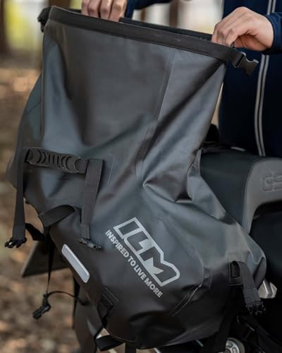 ILM Motorcycle Saddlebags Waterproof Motorbike Side Bags 48L(24L*2) BS3