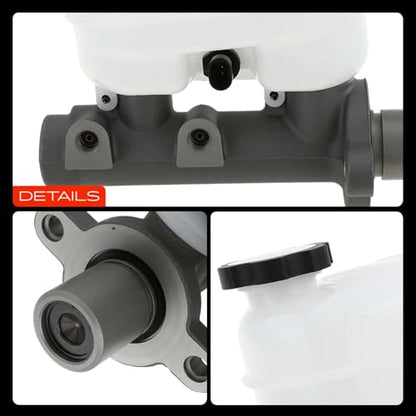 A-Premium Brake Master Cylinder with Reservoir and Sensor