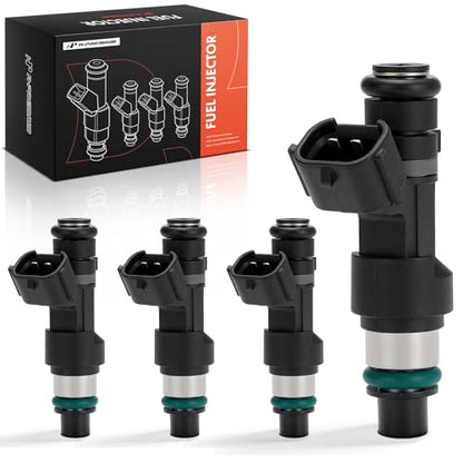 A-Premium Set of 4 Fuel Injectors Compatible with Nissan