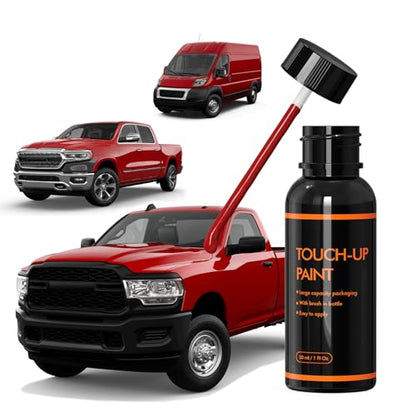 PR4 Flame Red Touch Up Paint for Dodge, Automotive Paints - color: PR4 Flame Red