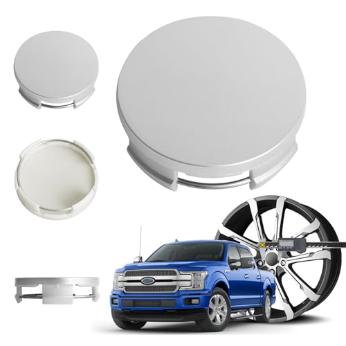 2.5Inch 63MM Wheel Center Caps for Toyota Corolla Camry Highlander RAV4 Rim Hub Caps, Pack of 4 (Silver, Outer 63MM, Inner 61MM) - color: Silver, size: Outer 63MM , Inner 61MM