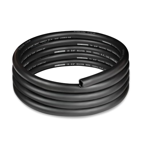 EVIL ENERGY 3/4" Heater Hose 10FT Coolant Radiator SAE 20R3 100PSI - size: 3/4 10FT