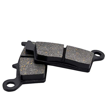 AHL Front and Rear Brake Pads Set Compatible with Yamaha YZ426F YZ426 F 2000-2002 YZ250F WR250F (4T) 2001-2002 WR426F WR426 F 2001-2002(Semi-metallic) - size: Semi-metallic