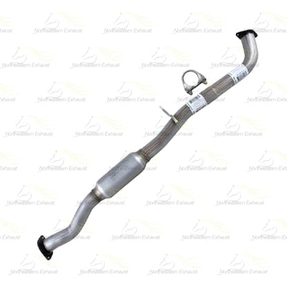 Northeastern Exhaust | Stainless Steel Exhaust Resonator Pipe Compatible for Nissan 350Z 2003-2007 3.5L | Free Gasket, Hanger, Bolts and Nuts and Clamp Included | Automotive Replacement Part