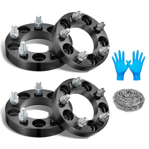 BDFHYK 5x114.3mm Wheel Spacers 1 Inch for Ford Jeep 1965-2018 No Lip - size: 1 inch 5x4.5", style: Ford Explorer