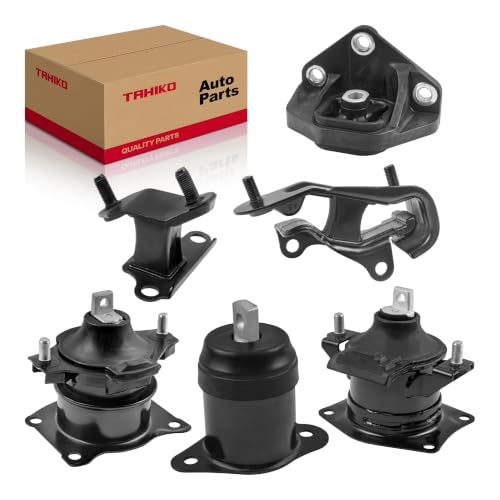 6PCS Engine Motor and Trans Mount Set Compatible with Honda Accord 3.0L - size: 2003-2007 Accord 3.0L