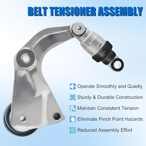 Belt Tensioner Assembly with Pulley Replace 39385 3117051BH01