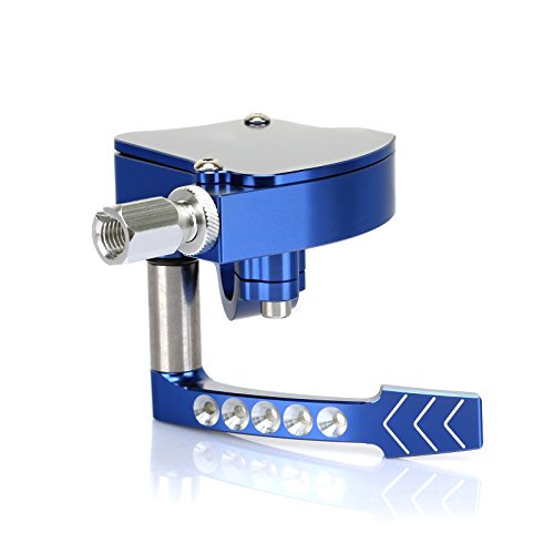 TARAZON Universal Billet CNC 7/8" ATV Throttle Lever Thumb Controller Thumb Throttle Assembly, for Yamaha, for Suzuki, for Polaris, for Can-Am, for Kawasaki, for Honda, for Arctic Cat, for KYMCO, Blue