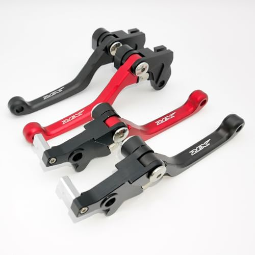 Dirt Bike Brake Clutch Levers Adjustable Replacement for Honda XR150L 2023-2024 Red Black (Sky Blue) - color: Sky Blue