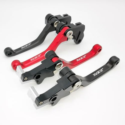 Dirt Bike Brake Clutch Levers Adjustable Replacement for Honda XR150L 2023-2024 Red Black (Sky Blue) - color: Sky Blue