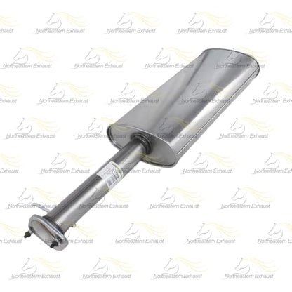 Exhaust Muffler Compatible with GMC Envoy XUV 2004-2005 4.2L 5.3L | Stainless Steel | Northeastern Exhaust | Includes Clamp and Hanger | Direct-Fit Replacement