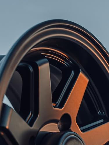 RockTrix RT116 12x7 ATV UTV Wheel 4x110 5+2 Offset, Matte Black, 1pc Single - size: 12x7 (5+2)