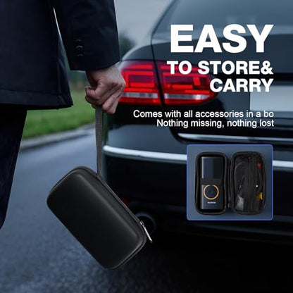 OlarHike Tire Inflator Portable Air Compressor,Built-in Short Hose
