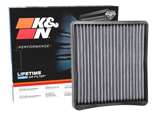 K&N LIFETIME Cabin Air Filter: Washable, Clean Air for your Cabin, VF2065