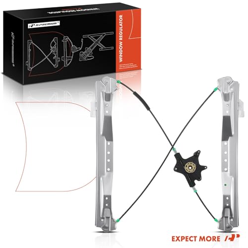 A-Premium Power Window Regulator Front Passenger Side, Without Motor - style: Front Passenger