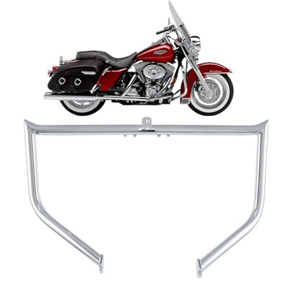 Kinglemc Crash Bar Engine Guard for Harley Davidson Touring(Chrome-D) - color: Chrome-D