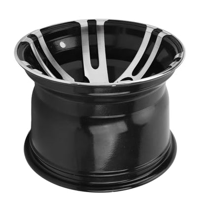 10 Inch ATV Wheel Rim, Universal High Strength ATV Aluminum Alloy Rim for ATVs Go Karts Cart 4 Wheel Vehicles (Rear Wheel) - size: Rear Wheel