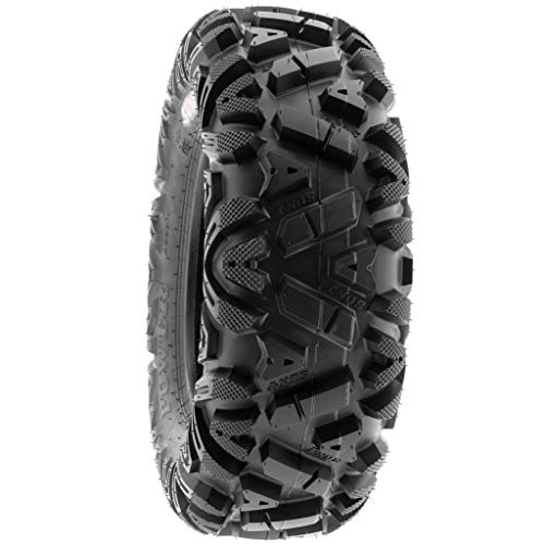 SunF ATV Tires 24x9-11 UTV Tires 24x9x11 All Terrain Tires, 6 PR Tubeless A033, Set of 4 - size: 24x9-11 & 24x9-11