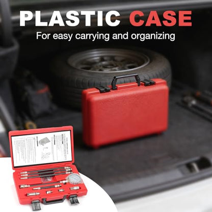 Petrol Compression Test Kit, Engine Compression Tester,2-3/4