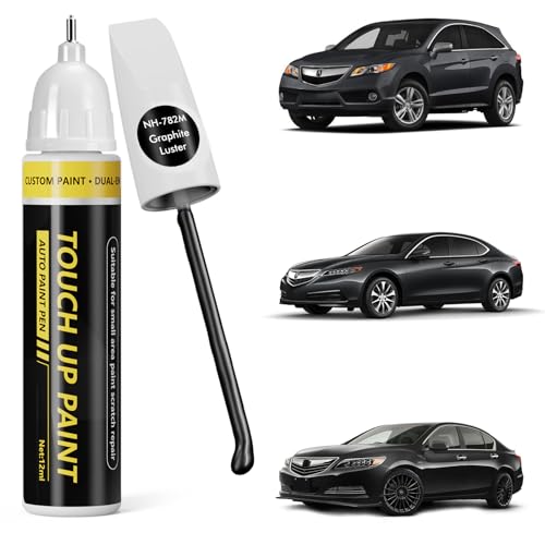 (Graphite Luster (NH782M) Car Touch Up Paint for Honda - color: Graphite Luster (NH782M)) for 2025 CR-V/2025 CIVIC/2025 Accord/2025 HR-V/2025 Pilot/2025 Odyssey/2025 Ridgeline/2025 Passport