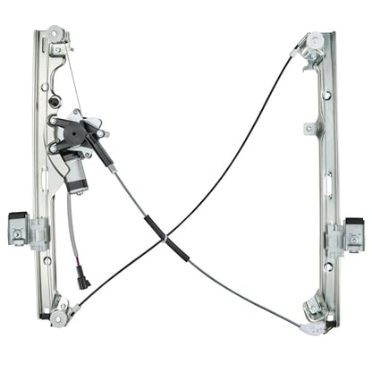 BDFHYK 741-644 Power Window Regulator with Motor Front Left Driver Side for Chevy Silverado, Tahoe, Suburban, Avalanche 1500 2500 3500| for Cadillac Escalade| for GMC Yukon, Yukon XL, Sierra - size: Front Left, style: 1999-2006 Chevy Silverado 1500