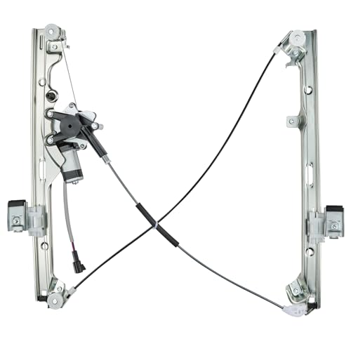 BDFHYK 741-644 Power Window Regulator with Motor Front Left Driver Side for Chevy Silverado, Tahoe, Suburban, Avalanche 1500 2500 3500| for Cadillac Escalade| for GMC Yukon, Yukon XL, Sierra - size: Front Left, style: 1999-2006 Chevy Silverado 1500