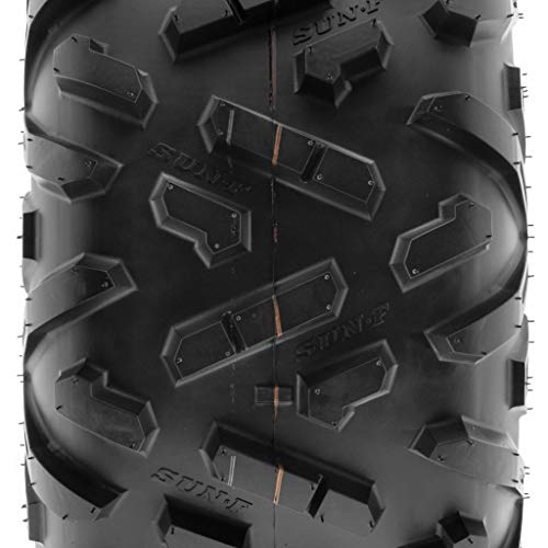 Set of 2 SunF Power.II 26x11-12 ATV UTV Off-Road Tires, All-Terrain, 6 PR, Tubeless A051 - size: 26x11-12