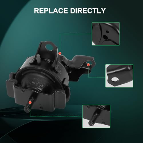 SCITOO Engine Motor Transmission Mount Set for Honda for Civic 1996-2000 - size: 1996-2000 for Honda Civic 1.6L A6520