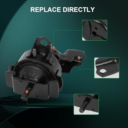 SCITOO Engine Motor Transmission Mount Set for Honda for Civic 1996-2000 - size: 1996-2000 for Honda Civic 1.6L A6520