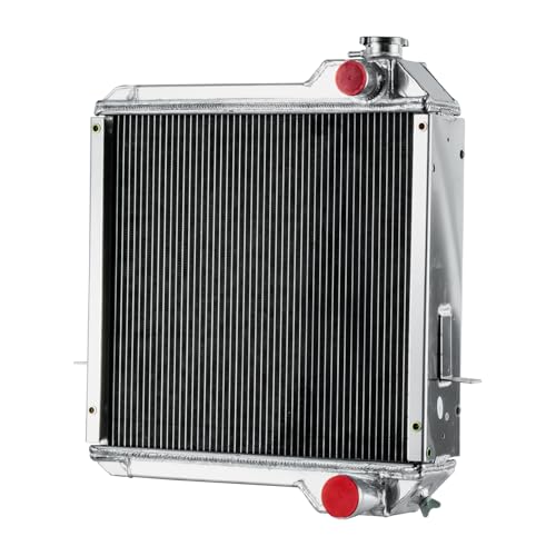 4 Row Aluminum Radiator Compatible with Case/IH 580 SUPER L M 584E 586G 585G 586E 588G 590 234876A1