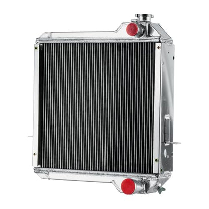 4 Row Aluminum Radiator Compatible with Case/IH 580 SUPER L M 584E 586G 585G 586E 588G 590 234876A1