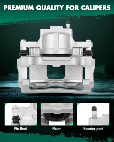 SCITOO Front Right Brake Caliper With Bracket 18B5045A - size: Front Passenger[18B5045A]
