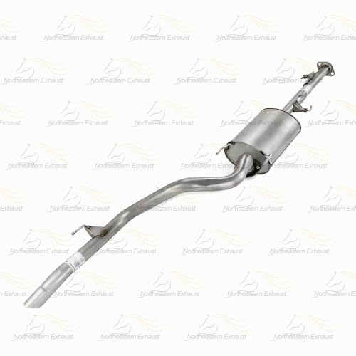 Exhaust Muffler and Tail Pipe System Kit Compatible with Toyota FJ Cruiser 2007-2014 4.0L | Stainless Steel | Northeastern Exhaust | Includes Gaskets, Hangers and Bolt Kit | Direct-Fit Replacement