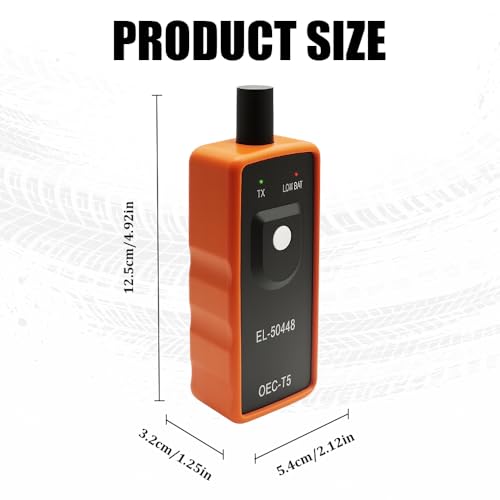 TPMS Relearn Tool, Tire Pressure Monitor System Sensor, EL-50448 TPMS Reset Tool, Automotive Activation Programming Training Tool OEC-T5 Compatible with GM Buick/Chevy Series Vehicles