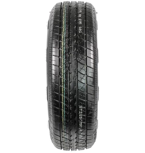 eCustomrim Radial Trailer Tire Rim Assembly ST215/75R14 LRC Black 5 Lug