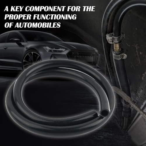 5Ft 1/2 Car Heater Hose with 10PCS Clamps,ID 14mm & OD 21mm Coolant Hoses to Transport Air/Water,Straight Car Accessories 5/8 Silicone Heater Hose Working Pressure 250 PSI (1/2 inch) - color: 1/2 inch