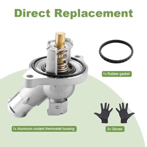 902-2125 Coolant Thermostat Housing Compatible with Cadillac ATS CT6 CTS - size: 902-2125