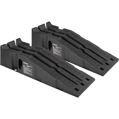 Stalwart Heavy Duty Car Ramps with 13,000lb GVW Capacity, 2-Pack