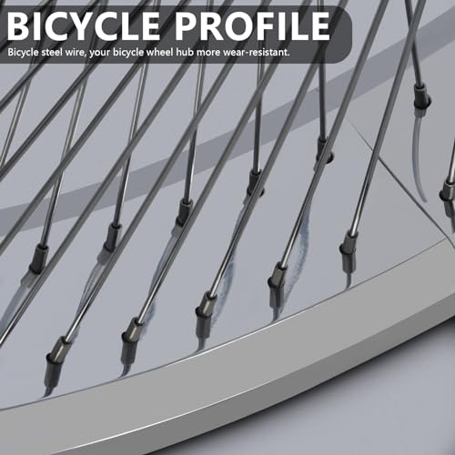 TRACER 140 Spoke 7-speed Bike Rim 26"*3.0 Cruiser Bicycle Disc Brake Wheelset, Polish Front and Rear Rims Set (polish) - style: 7p 26" 3.0 Disc Brake Polish