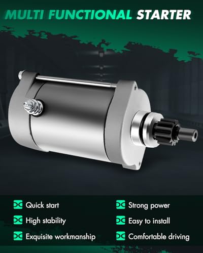 SCITOO Starter Motor fit for Yamaha for Road Star 1999-2003 2006-2007 Replacement Starter 18746 - size: 4WM-81890-00-00