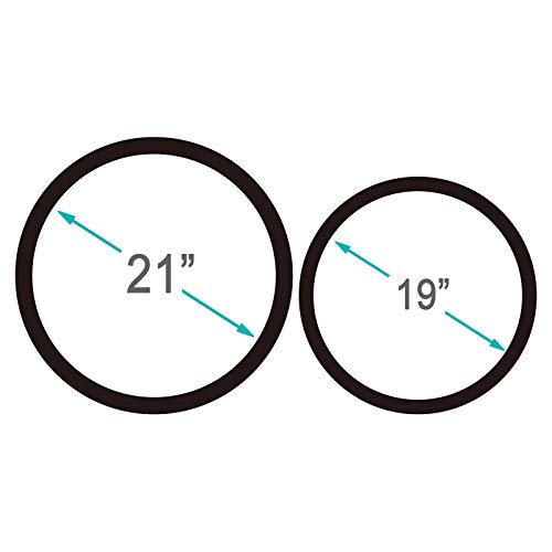 KETABAO Dirt Bike Rim Tape W02 Decal Stickers Stripes 21 19 inch Compatible with RM250 RMZ 250 450 RM-Z250 (Red) - color: Red