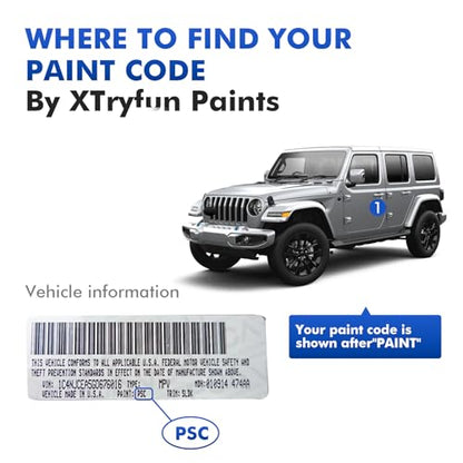 PRV/NRV Velvet Red/Snazzberry/Octane Red Touch Up Paint for Jeep - color: PRV/NRV Velvet Red/Snazzberry/Octane Red