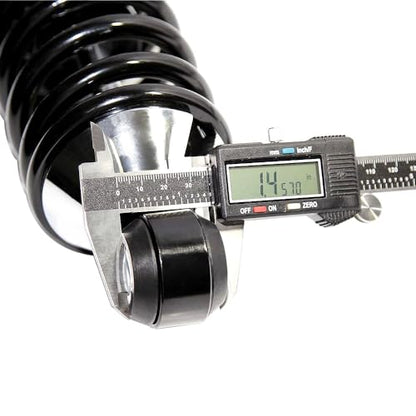 Rear Street Rod Coil Over Shock Black Coated Spring (Spring Rate 200Pound) - size: Spring Rate 200Pound