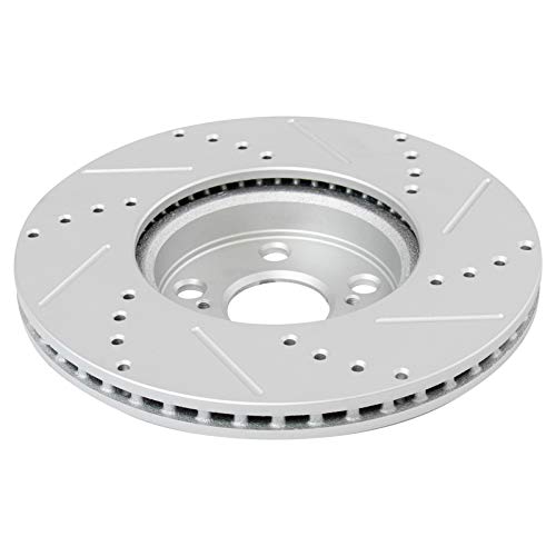 TRQ Performance Front and Rear Brake Pad and Rotor Set Ceramic Coated